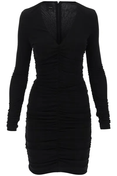 Pinko Black Nylon Dress
