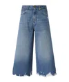 Pinko Frayed Jeans In Blue
