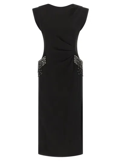 PINKO FRECCETTE DRESSES BLACK