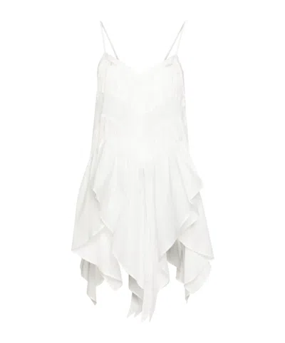 Pinko Fringed Cotton Tank Top