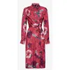 Pinko Woman Midi Dress Fuchsia Size 10 Viscose