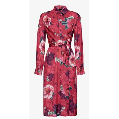 PINKO FUCHSIA VISCOSE DRESS