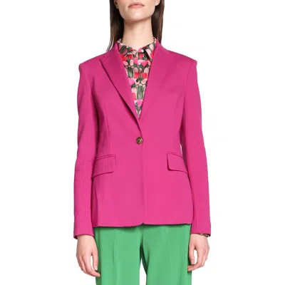 Pinko Fuchsia Viscose Suits & Blazer