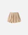 Pinko Full Rhinestone Balloon Miniskirt