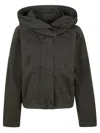 Pinko Bottiglia Bomber Gabardina Tin In Black