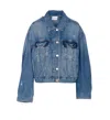 Pinko Veste En Jean Avec Poches Poitrine In Blue