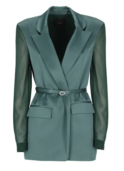 PINKO GAGNY SATIN GEORGETTE JACKET