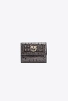 PINKO PINKO GALLERIA CROC-PRINT SMALL WALLET