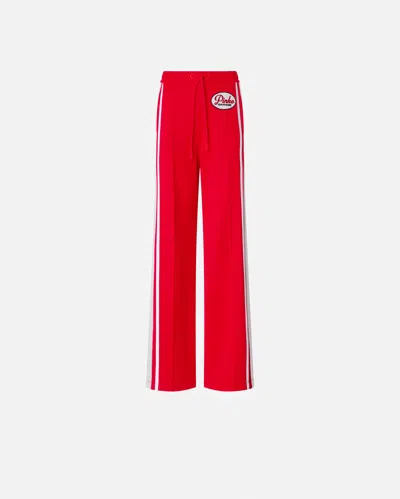 PINKO PANTALON DE JOGGING PINKO GARAGE AVEC BANDE LATÉRALE