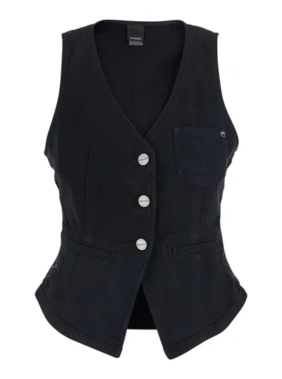Pinko Gardener Gilet In Blue