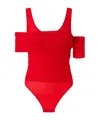 Pinko Gathered Body In Red