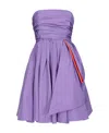 Pinko Woman Mini Dress Light Purple Size 6 Polyester In Purple