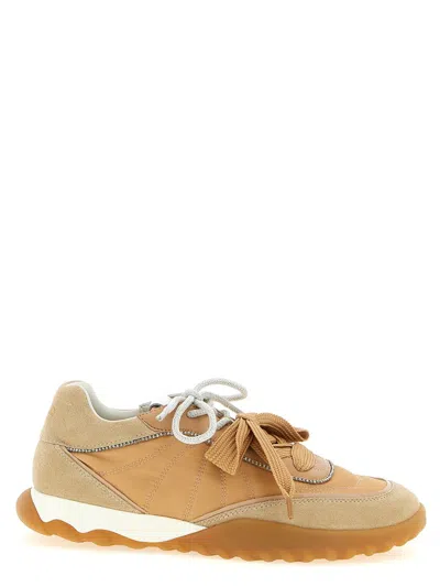 Pinko Gea 02 Sneakers Beige In Nude