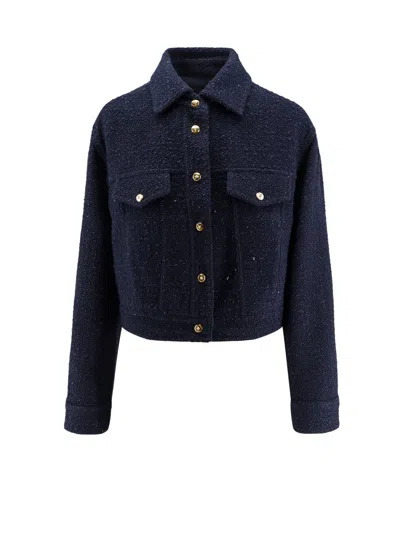 PINKO GELATO JACKET WITH LUREX EFFECT