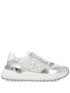 Pinko Gem Sneakers In White