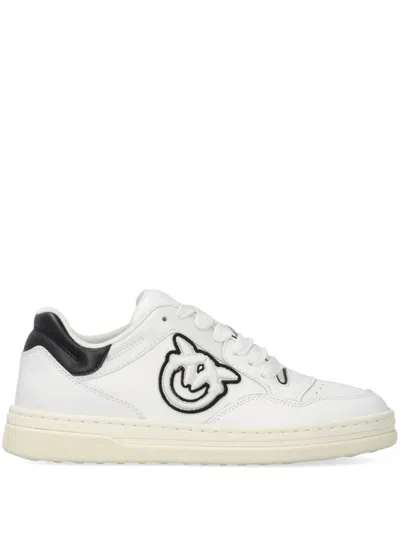 Pinko Gem Sneakers In White