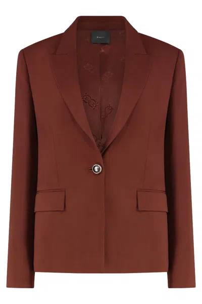 PINKO PINKO GENTE SINGLE-BREASTED ONE BUTTON JACKET