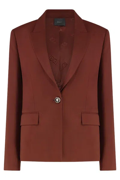 PINKO PINKO GENTE SINGLE-BREASTED ONE BUTTON JACKET