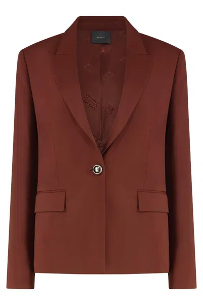 PINKO PINKO GENTE SINGLE-BREASTED ONE BUTTON JACKET