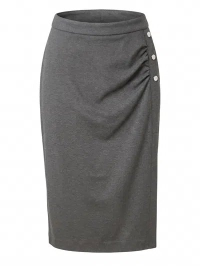 Pinko Genziana Skirt In Gray