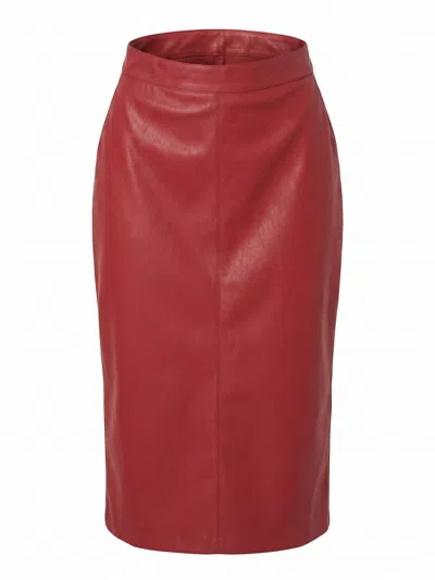 Pinko Gerbera Skirt In Animal Print