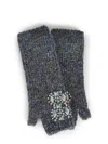 Pinko "germany" Gloves In Gray