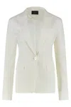 Pinko Single-breasted One Button Jacket With Lapel Collar