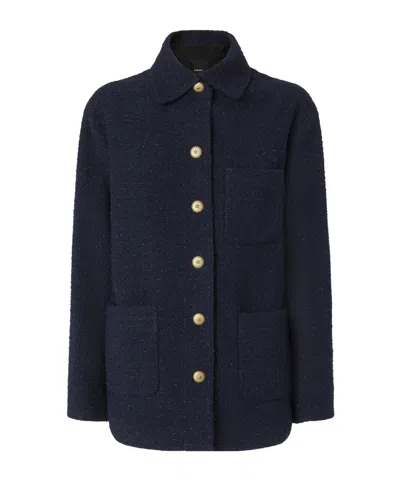 PINKO PINKO LONG SLEEVED BUTTONED JACKET