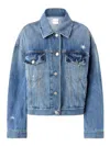 Pinko Veste En Jean Avec Poches Poitrine