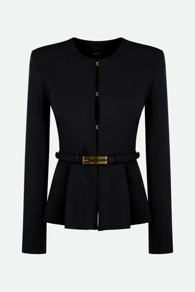 Pinko Giacca Nera In Nero
