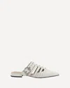 Pinko Pointed-toe Buckle Detailed Slip-on Slides