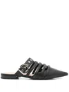 Pinko Comfortable And Stylish Flat S In Black
