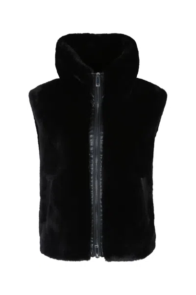 Pinko Gilet In Black