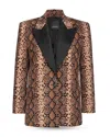 Shop Pinko Ginger Giacca Vellut Blouse In Zc