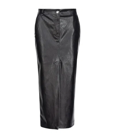 Pinko Ginocchiera Midi Skirt In Black