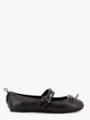 Shop Pinko Gioia 09 Leather Ballerinas