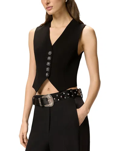 Pinko Giuggiolo Vest In Black