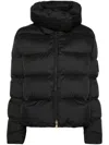 Pinko Quilted High-neck Puffer Jacket In Black