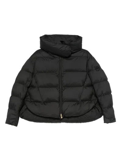 Pinko 'giza' Short Down Jacket In Black
