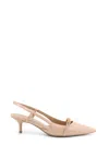 Pinko Gloria 60 Slingback Pumps In Pink