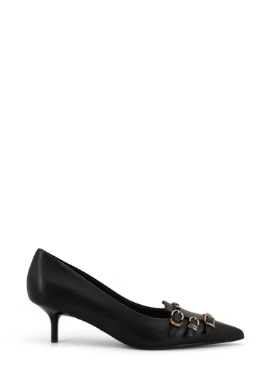 Pinko Gloria 12 Leather Pumps In Black