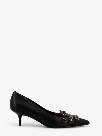 PINKO GLORIA 12 LEATHER PUMPS