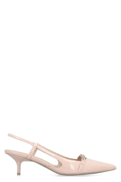 Pinko Gloria Patent Leather Slingback Pumps