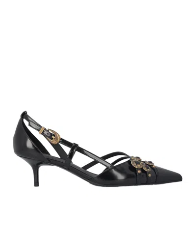 Pinko Gloria Slingback Pumps In Black