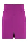 Pinko Gnomeo Mini Skirt In Purple