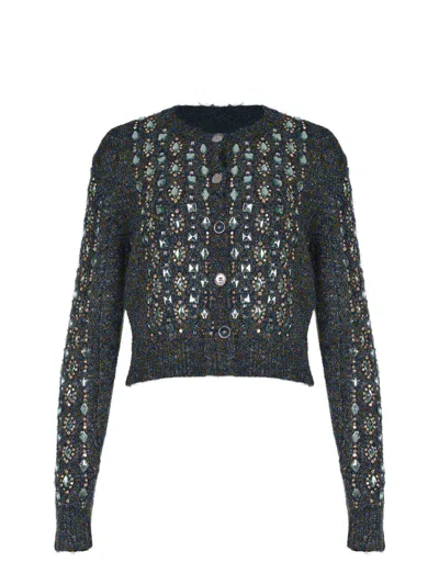 Pinko "go Now" Cardigan In Multi