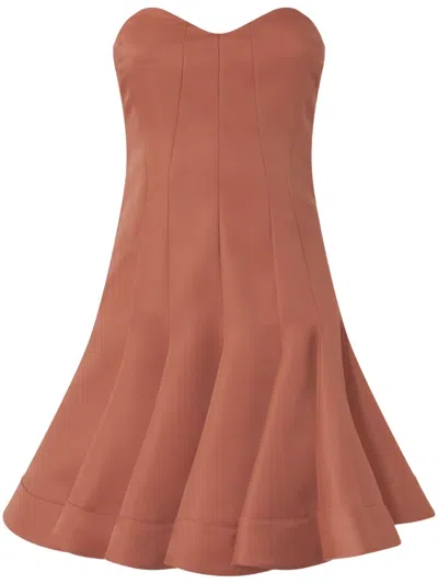 PINKO GODET MINI DRESS