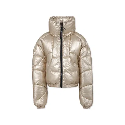 Pinko Kids' Gold Down Jacket For Girl