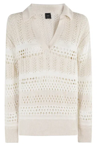 PINKO PINKO GORZANO COTTON SWEATER