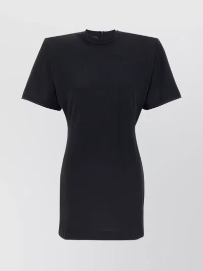 PINKO 'GRADY' DRESS WITH SHORT SLEEVES AND BELTED WAIST